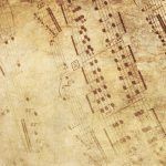 partitura de música para un funeral