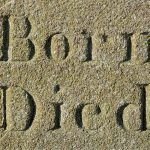qué es un epitafio born-died